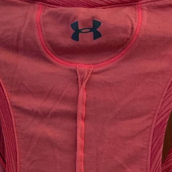 Under Armour Women's Athletic Tank Racerback Sleeveless Pink Size Medium - Picture 4 of 4